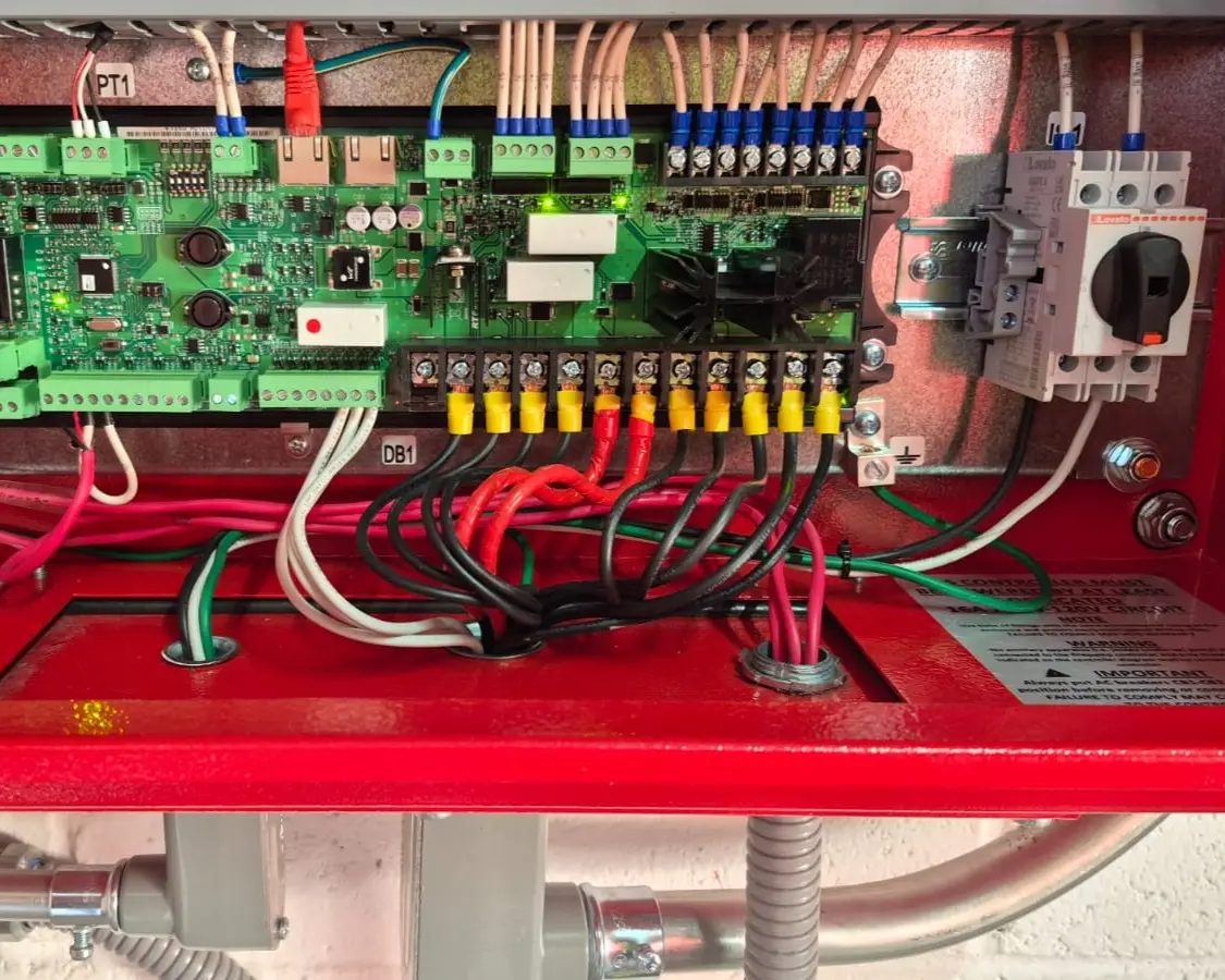 Cableado tablero bomba SCI